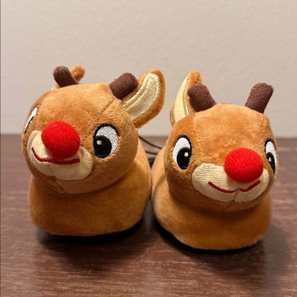 Rudolph The Red Nosed Reindeer Youth Slippers